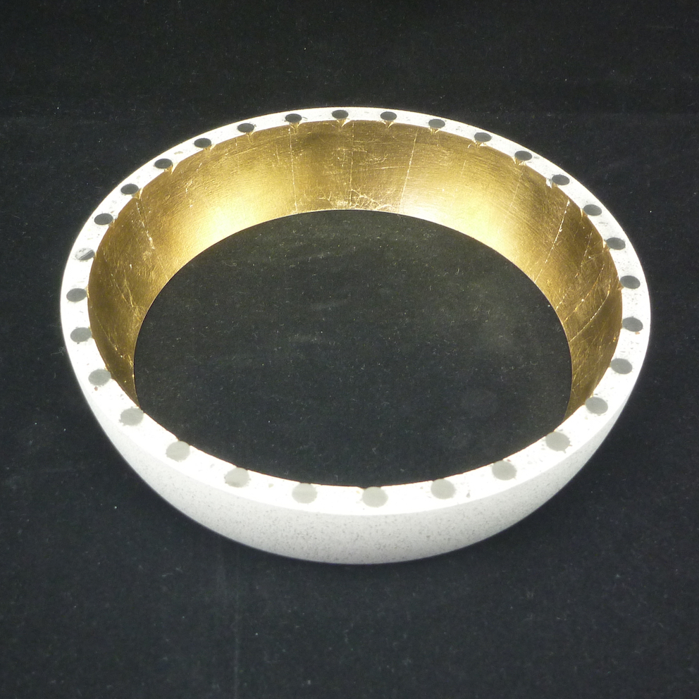lower shell・gold leave fınısh